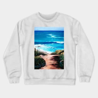 Mornington Peninsula Beach Crewneck Sweatshirt